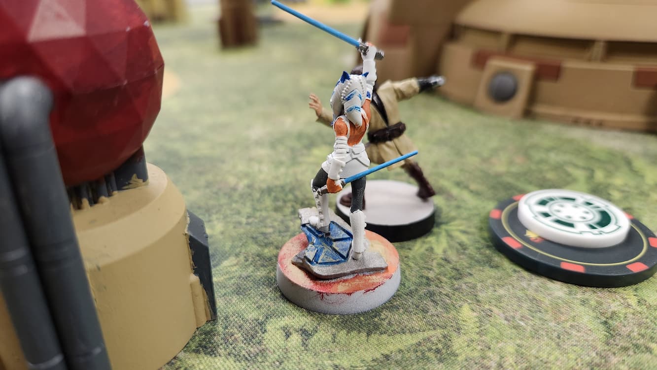 Ashoka and Anakin after Freeing Themselves